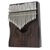 One Tone Kalimba (Thumb Piano) 21 Key Beginner Set, Rosewood