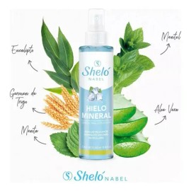 2 Pack Hielo Mineral Sheló Nabel Mentol Relajante Muscular