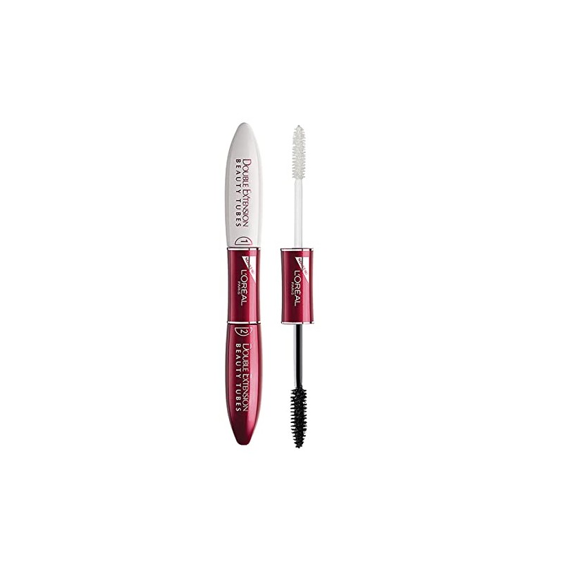 L'Oreal Paris, Mascara De Pestañas Lavable Double Extension Beauty Therapy,