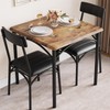IDEALHOUSE Dining Table Set for 2, Kitchen Table and Chairs