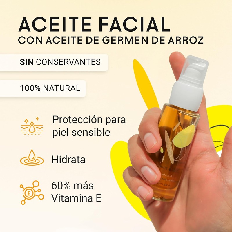 RICE & SHINE Aceite de Germen de Arroz - Aceite