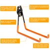 KURUI Heavy Duty Garage Hooks for Hanging, 2 Pack Metal