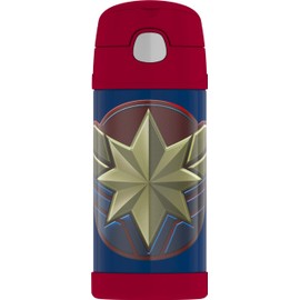 THERMOS FUNTAINER 12オンス ステンレススチール キッズボトル キャプテンマーベル