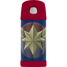 THERMOS FUNTAINER 12オンス ステンレススチール キッズボトル キャプテンマーベル