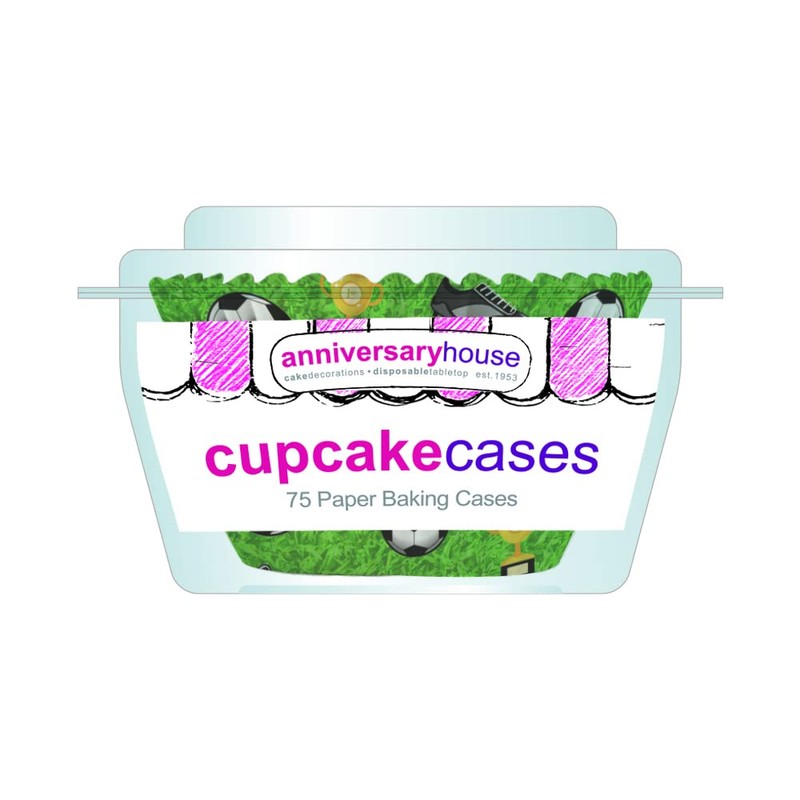 Football Cupcake Cases