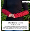 Brook + Bay Knit Arm Warmers for Women - Winter