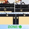 Sand Privacy Fence Screen HDPE Cover 90% UV Protection Garden