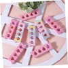 Beavorty 5sets Shiny Nail Separator Toe Separators for Women Toe