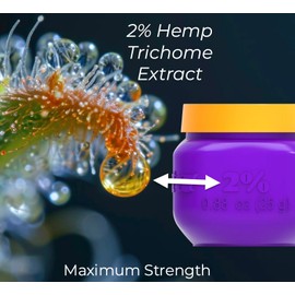 Soft Touch Ointment | Skin Nerves Joints Bones | Maximum Strength Hemp Trichomes | Get Back Doing