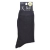 K. Bell Womens Soft and Dreamy Crew Socks, 9-11, Black
