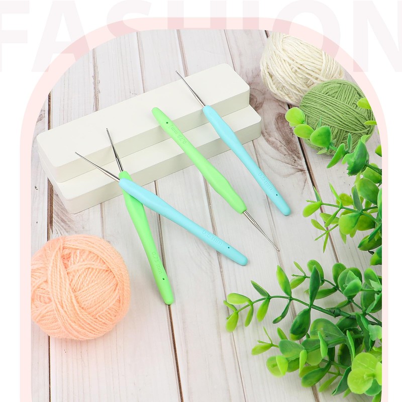 Dreadlock Crochet Hooks Tool 0.5mm 0.75mm Loc Crochet Needle Small