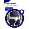 FlexaMed Left Side Inguinal Groin Hernia Truss with Compression Pad