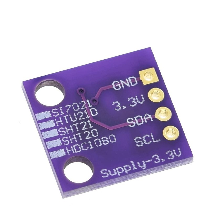 Fasizi HDC1080 module Low Power, GY-213V-HDC1080 High Accuracy Digital Humidity