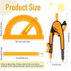 Zonon Student Geometry Math Set Compass and Protractor Set, Drawing