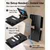Yose Toilet Stool Foldable, 7 Inch Poop Stool for Bathroom,