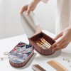 antor DIY Diamond Art Storage Box with Mirror, Crystal Diamond