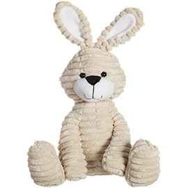 Apricot Lamb Stuffed Animal Toys Plush Corduroy Bunny Stuffed Animal Soft Cuddly Perfect for Child 11.8 Inches