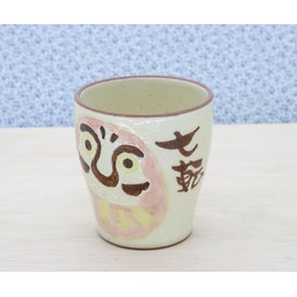 Craftmanhouse Mino Ware Tea Cup, Auspicious Dharma, Made in Japan