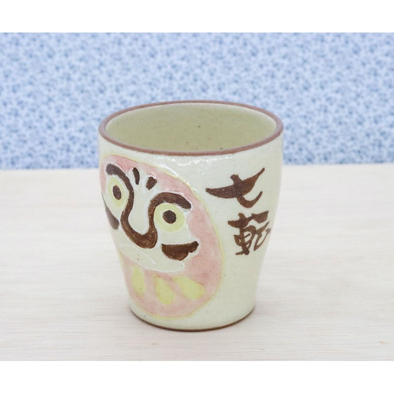 Craftmanhouse Mino Ware Tea Cup, Auspicious Dharma, Made in Japan