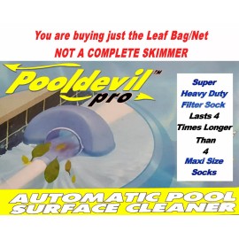 Blue Devil PoolDevil Bag Pool Devil Net Automatic Surface Skimmer Super HD Filter Replace