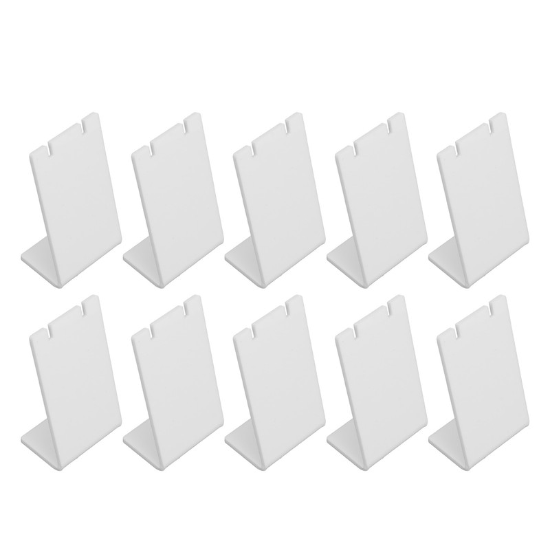 10pcs Acrylic Earring Holder Organizer Ear Studs Jewelry Storage Display