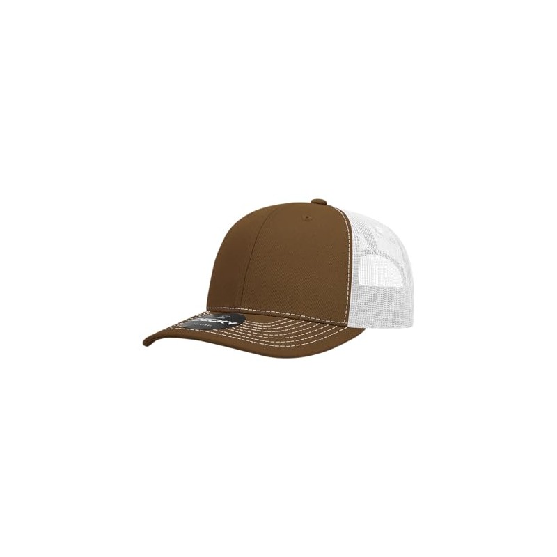 DECKY Contra-Stitch Classic Trucker Brown/White
