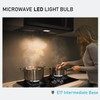 Maelsrlg LED Microwave Light Bulbs Under Hood, E17 LED Bulb