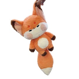 Fox Doll Cute Style Soft Plush Material Stuffed Cartoon Animal Toy for Kids Birthday Present Orange Full Length 60cm