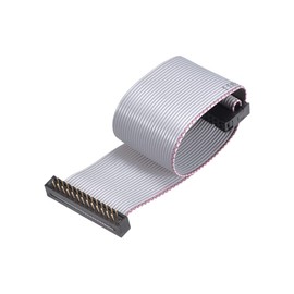 sourcing map IDC Wire Ribbon Cable FC/FD Male A Type 26 Pin Pitch 2.54 mm 0.2 m Long