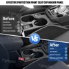 Fgtagtal Center Console Cup Holder Panel Trim Cover Compatible with