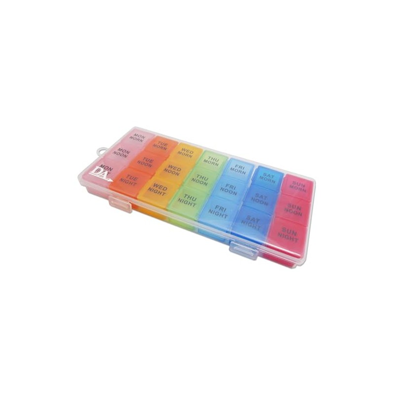Pill Case ~ 7 Day Medication Storage Case (21 Slot