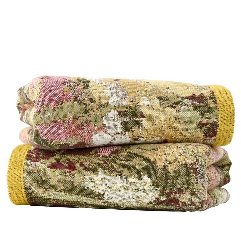 sense gnosis Floral Garden Hand Towel Set of 2 Super