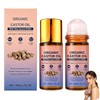 BSpecter 2 PCS Organic Castor Oil Roll On with Rose