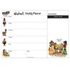 Ponies Desktop Weekly Planner by Thelwell. Fun time Management for