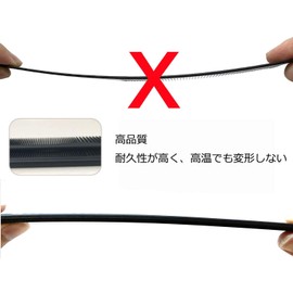 XSYMX Cut Comb, Hair Comb, Hairdresser, Hair Care, Anti-Static, Professional Cut Comb, Wet and Dry, Black, 1 Piece