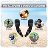 Millenti Cooling Arm Sleeve Compression - Sun Protection Sport Recovery