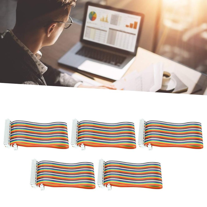 T opiky 5 Piece GPIO Cable for 40 Pin Ribbon