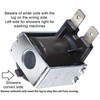 SPARES2GO Solenoid Coil Compatible with Triton Electric/Power Shower