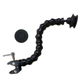 Wheelchair Flexi Phone Holder- Easy Fasten Clamp and Magnetic Patch for device (Standard)