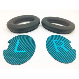 Headphone Replacement Ear Pads by AvimaBasics – Premium Cover Pads Compatible with Bose Quiet Comfort QC2 QC15 QC25 QC35 SoundLink SoundTrue Around Ear II AE2 Headphone - Clear Sound (1 Pack Black)