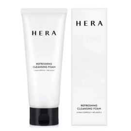 HERA 헤라 리프레싱 클렌징 폼 160g 수분 각질 저자극케어 HERA Refreshing Cleansing Foam 160g Hydrating Exfoliating Low Irritation Care