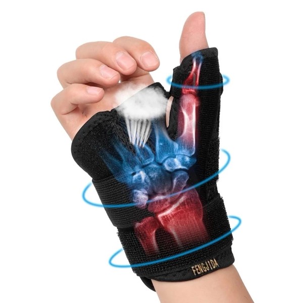FENGJIDA Left Right Wrist Hand Support Brace Splint CarpalTunnel Sprain