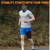 Hiball Adjustable Thigh and Hamstring Compression Sleeve with 3 Pressure