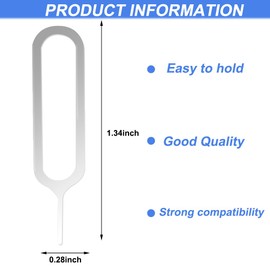 10 Pcs Doorbell Removal Tool, Security Pin Key Removal Tool Replacement, Compatible with All Models of Arlo Video Doorbell, Eufy Video Doorbell and Nest Video Doorbell