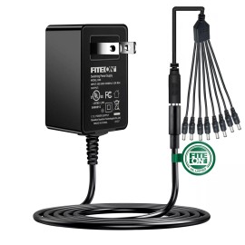 For ZOSI UL 5ft 1 to 8 Splitter 12V Adapter for ZOSI 8 Channel Standalone H.264 CCTV DVR