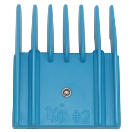 Professional A5 Style Animal Hair Clipper Attachment Guard Guide Cutting Combs 76926-900, Compatible with Oster Classic 76 A5 Andis AG BG Wahl KM Pet Groomers (Blue, #2-1/4")