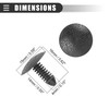 Motoforti Bolt Rivets Fastener Door Trim Panel Clips, for Nissan,