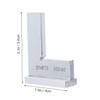 TEHAUX 90 Thickened Stainless Steel Right Angle Measuring Square for
