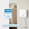 Homematic IP Compact Smart Home Radiator Thermostat, Digital Heater Thermostat,
