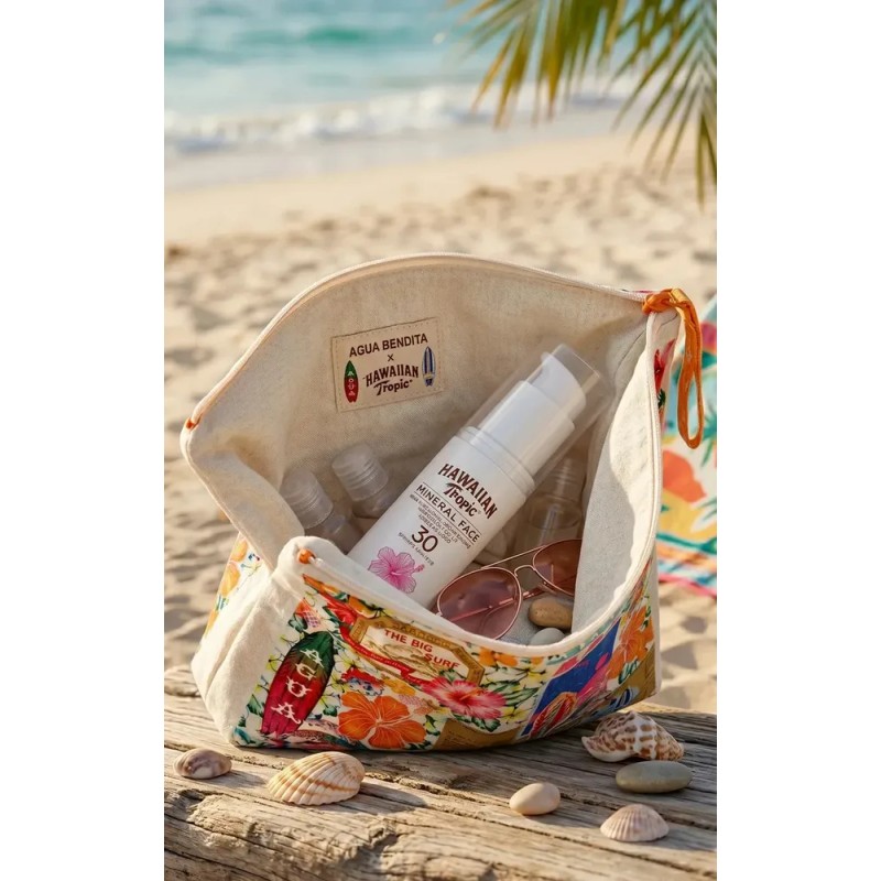 Pack 2 Protector Facial Hawaiian Tropic Mineral 50ml+regalo